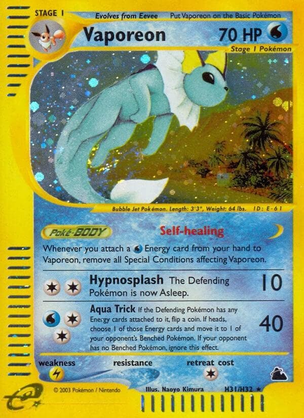 Vaporeon PSA 9